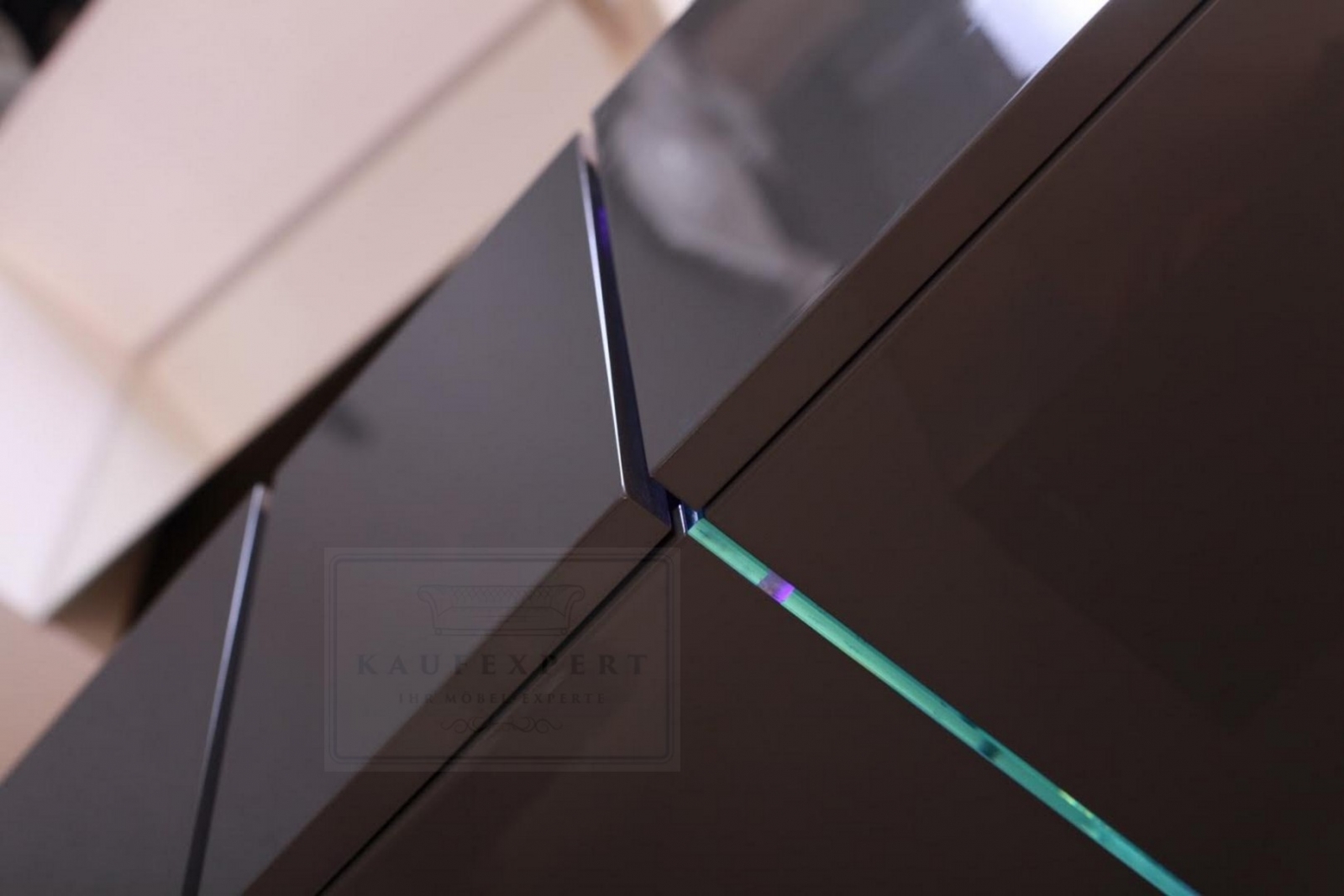 KAUFEXPERT - Badmöbel-Set Prestige 1 Lichtgrün Hochglanz Lackiert